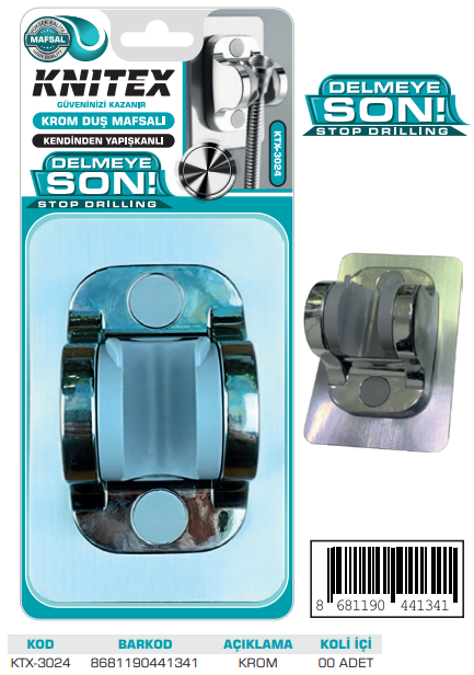KNITEX-5-K KROM DUŞ ASKISI VKM