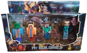 PJ-KUTULU 4-LÜ MINECRAFT SET(112)