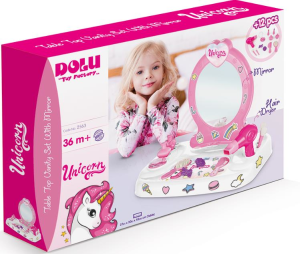 DOLU-UNICORN MASAÜSTÜ AYNALI GÜZELLİK SETİ (4)