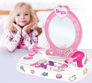 DOLU-UNICORN MASAÜSTÜ AYNALI GÜZELLİK SETİ (4)