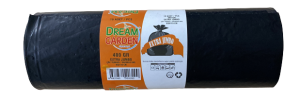 PROSON-DREAM GARDEN EXTRA JUMBO ÇÖP POŞETİ SİYAH 80*110 400 G*20