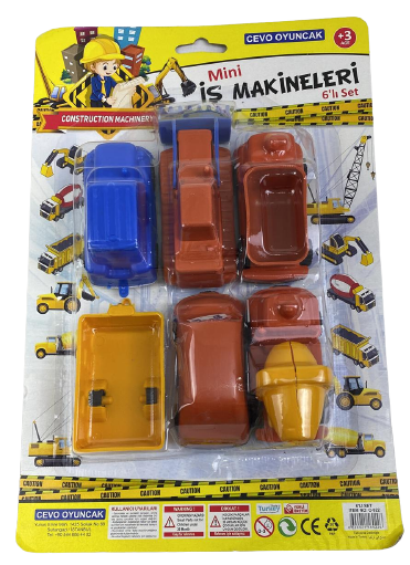İMG-6 LI İŞ MAKİNALARI SETİ KARTELADA*75