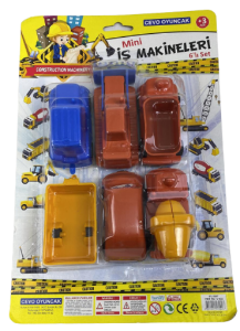 İMG-6 LI İŞ MAKİNALARI SETİ KARTELADA*75