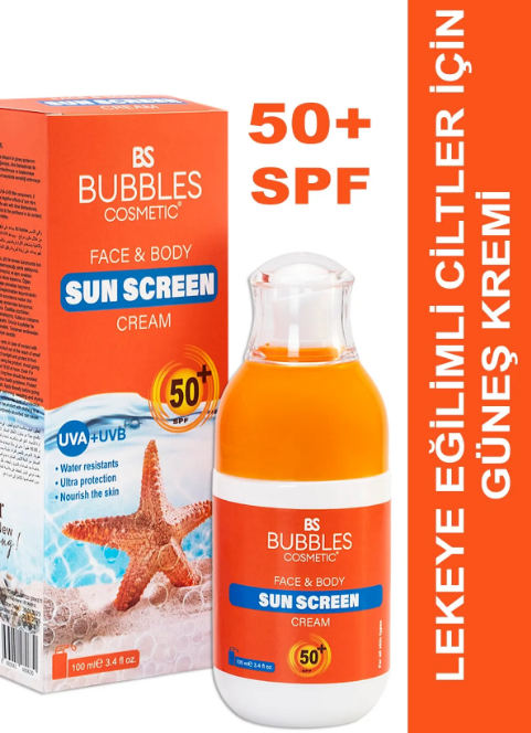 BS BUBBLES GÜNEŞ KREMİ 50 SPF