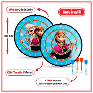 KARTOY-FROZEN MAVİ DART 30 CM (24)