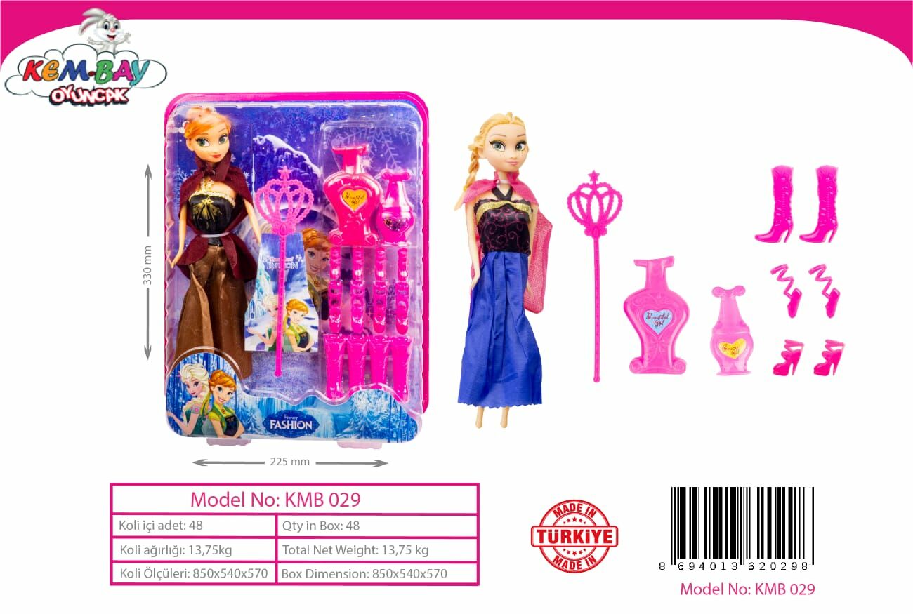 KMB-AYAKKABI SETLİ FROZEN BEBEK (48)