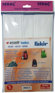 SERAÇ-ARÇELİK 4240 BEZ TORBA