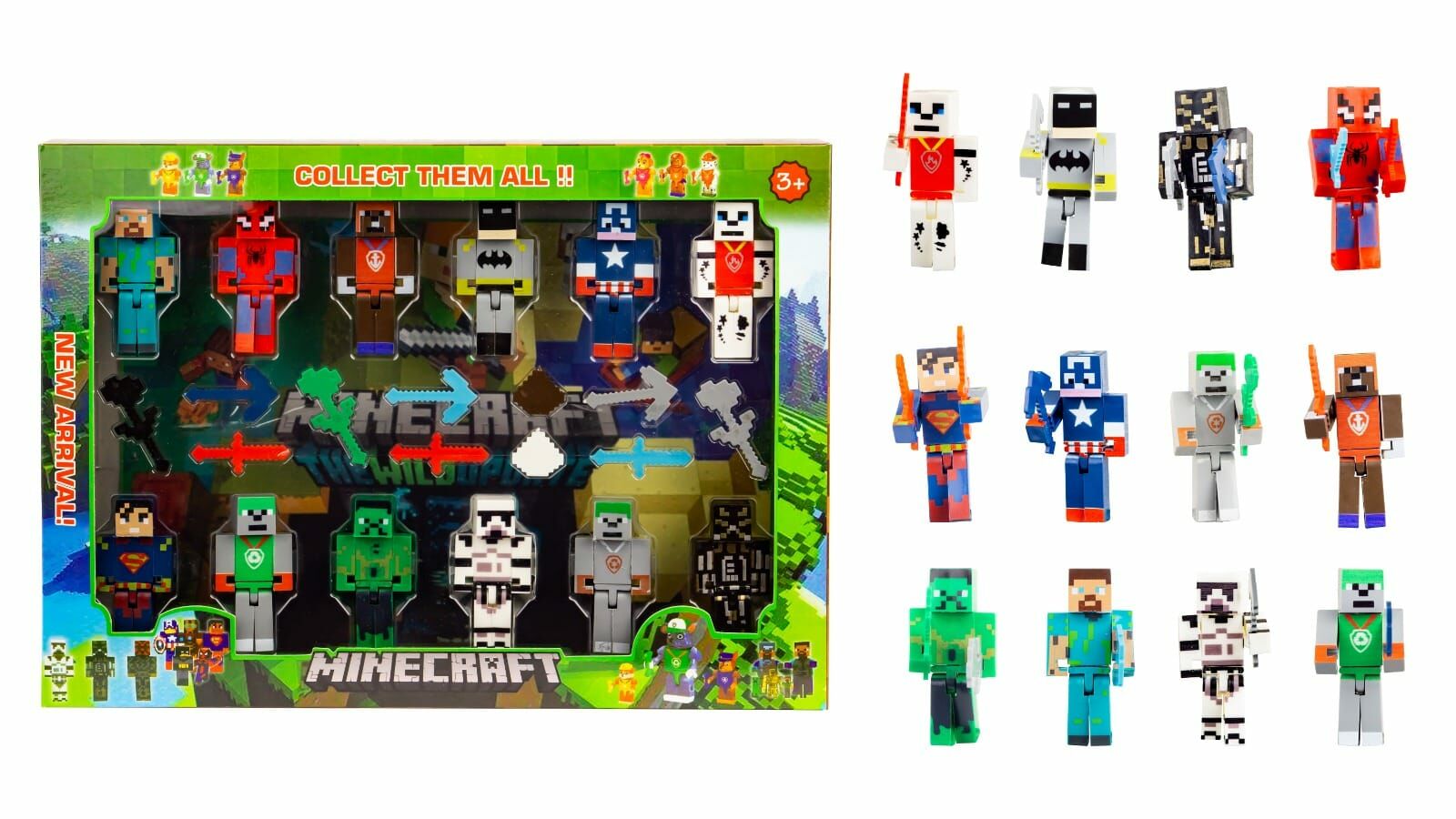 KMB-12 Lİ KUTULU MINECRAFT*48