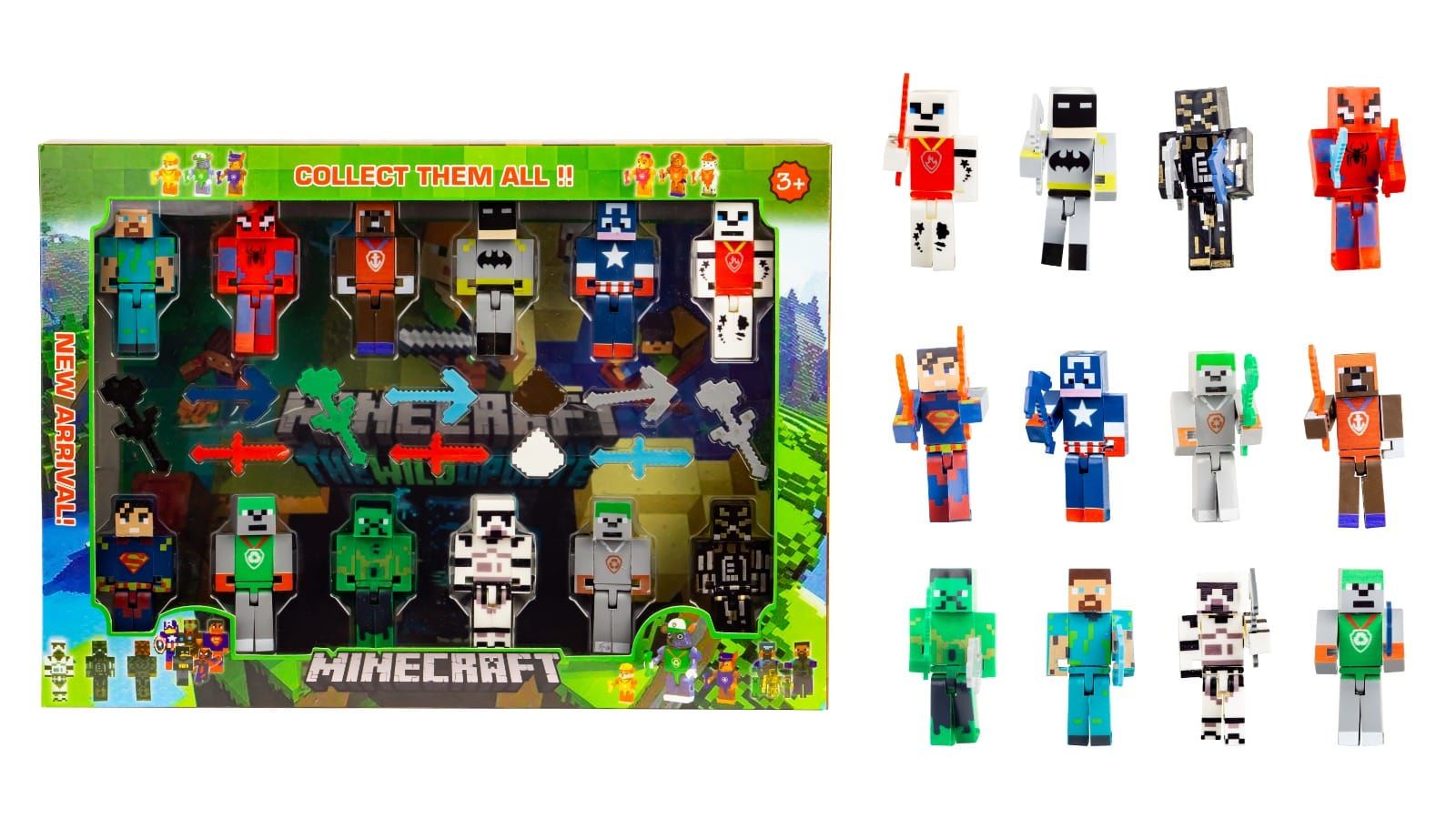 KMB-12 Lİ KUTULU MINECRAFT*48