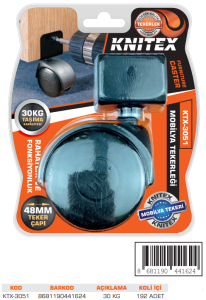 KNITEX-0 PLASTİK BÜYÜK U TABLALI TEKER