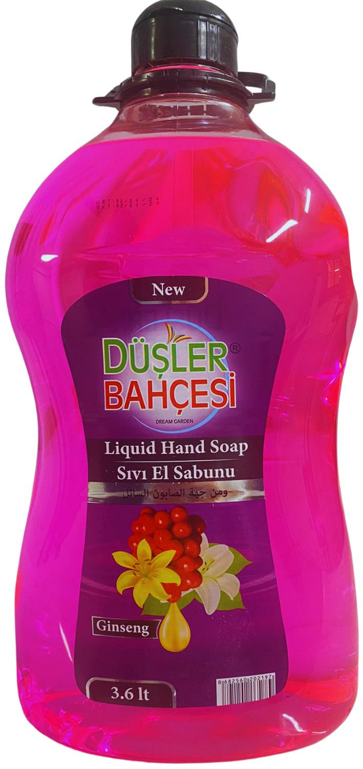 PROSON-DÜŞLER BAHÇ SIVI SABUN 3600 ML GİNSENG *4