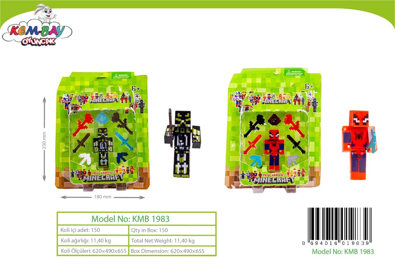 KMB-TEKLİ MINECRAFT * 150