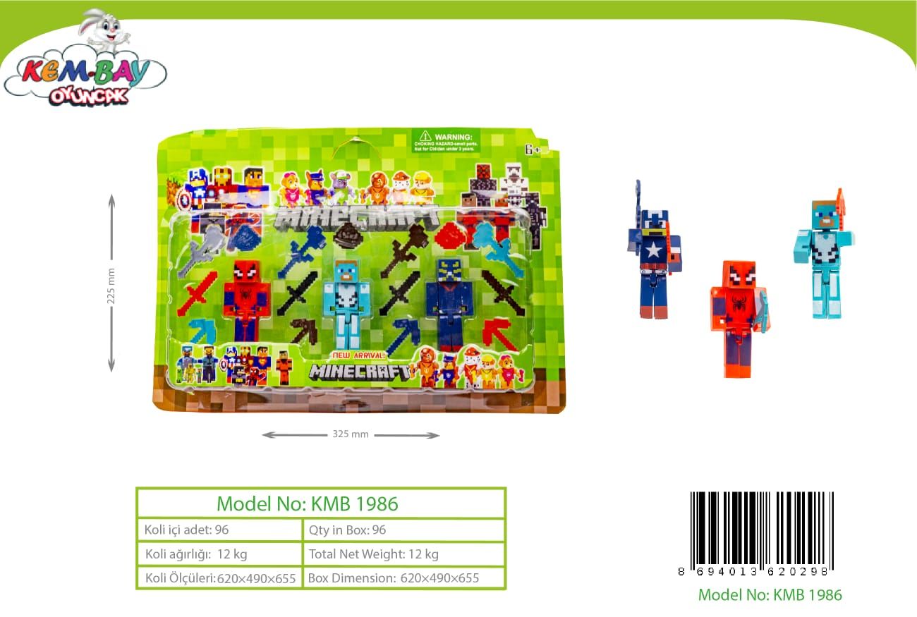 KMB-3 LÜ MINECRAFT * 96