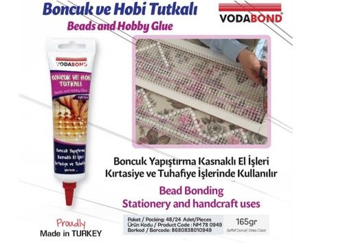 NM-VODABOND TÜP BONCUK TUTKALI 165 GR.