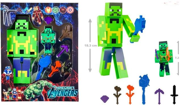 KMB-TEKLİ BÜYÜK MINECRAFT VENOM*72
