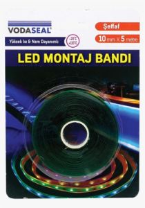 NM-VODASEAL 10MMX5 MT VHB ŞEFFAF LED BANT