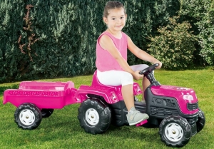 DOLU-UNICORN RÖMORKLU PEDALLI TRAKTÖR