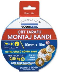 NM-VODASEAL ÇİFT TARAFLI MONTAJBANDI 10X10 MT