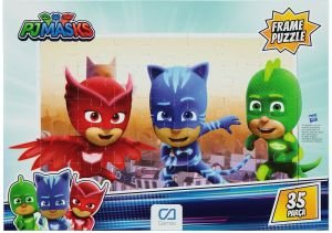 CA-PJ MASKS FRAME PUZZLE 35
