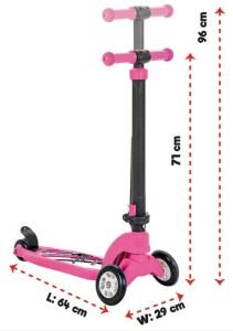 PİLSAN-ADVENTURE SCOOTER (PEMBE)