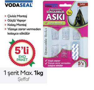 NM-ŞEFFAF 5Lİ İZ BIRAKMAYAN ASKI- HS-02T