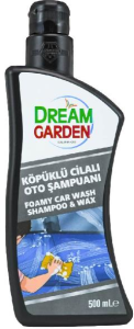 PROSON-DREAM GARDEN KÖPÜKLÜ CİLALI OTO ŞAMPUANI 500 ML*12