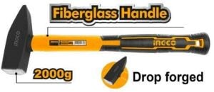 INGCO-FIBERGLASS SAPLI MAKINIST ÇEKIÇ 2000G