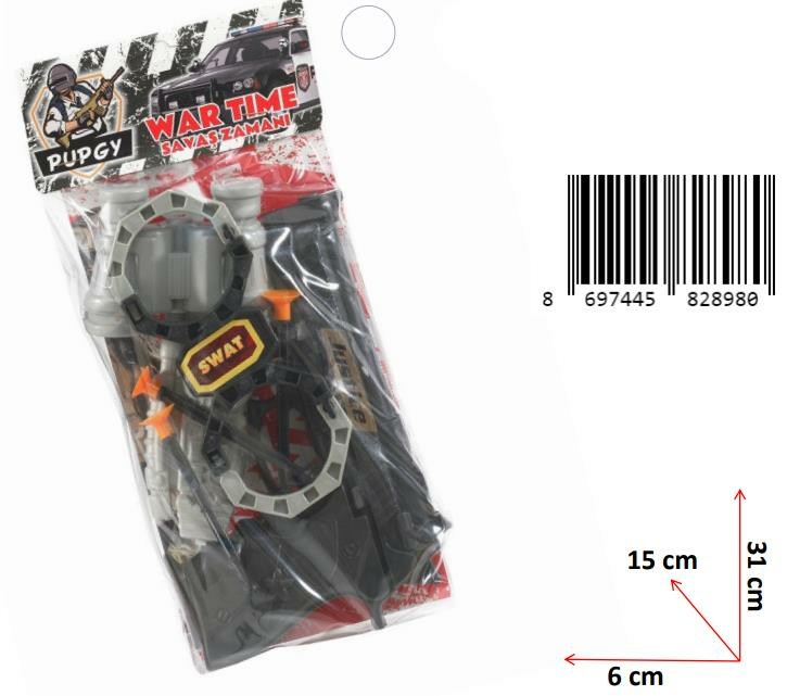 KETSAN-PCVLİ TABANCA SETİ (120)