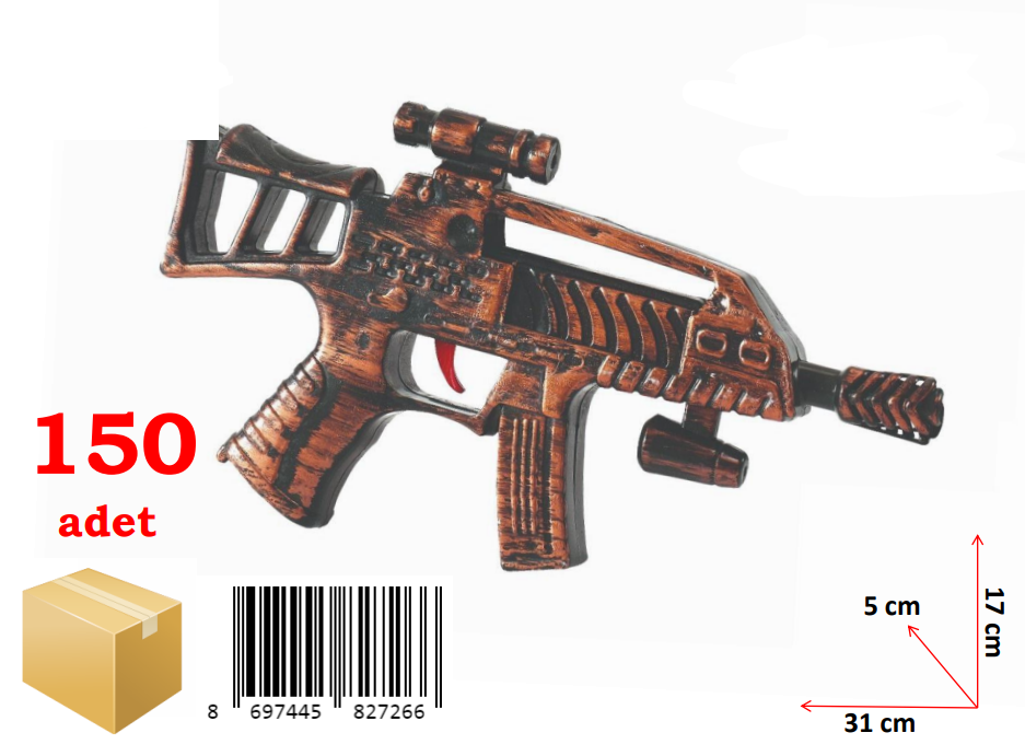 KETSAN-KÜÇÜK TARAMALI TABANCA (150)