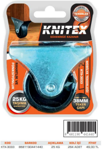 KNITEX-SABİT 38'LİK TEKER