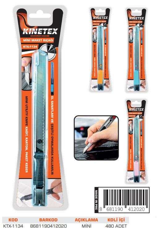 KNITEX-METAL İNCE MAKET BIÇAĞI VKM