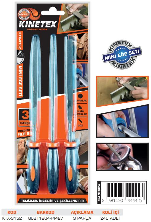 KNITEX- 3'LÜ EĞE SETİ