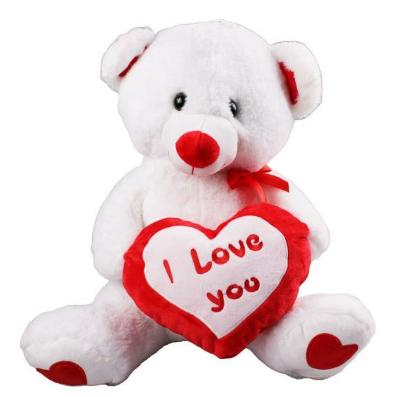 HALLEY-40 CM I LOVE YOU KALPLİ AYI
