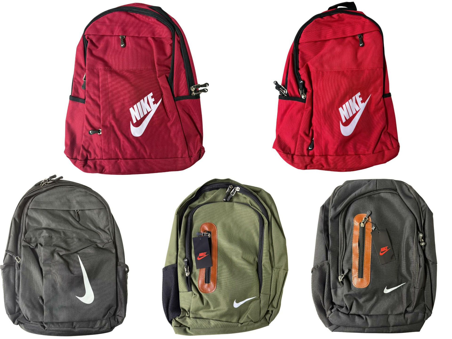 KARMA-4 BÖLMELİ KALEMLİKLİ OKUL ÇANTASI KRMZ-SARI-BORDO-SİYAH (40) (KARIŞIK RENK)