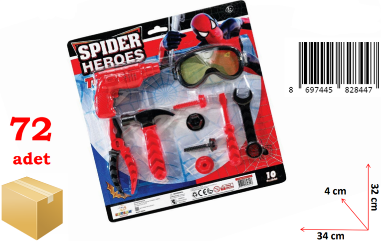 KETSAN-SPİDER KARTELA TAMİR SETİ (72)