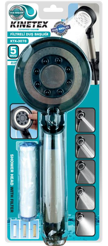 KNITEX-FİLİTRELİ DUŞ BAŞLIĞI VKM