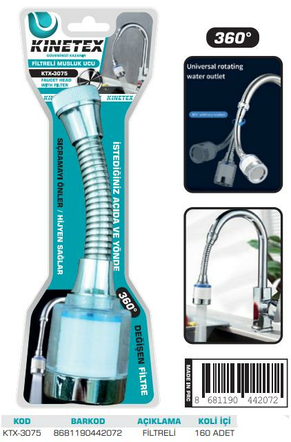 KNITEX-KÜBAR UCU ŞEF UZN FLTRLİ VKM