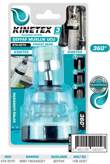 KNITEX-KÜBAR UCU ŞEFAF VKM