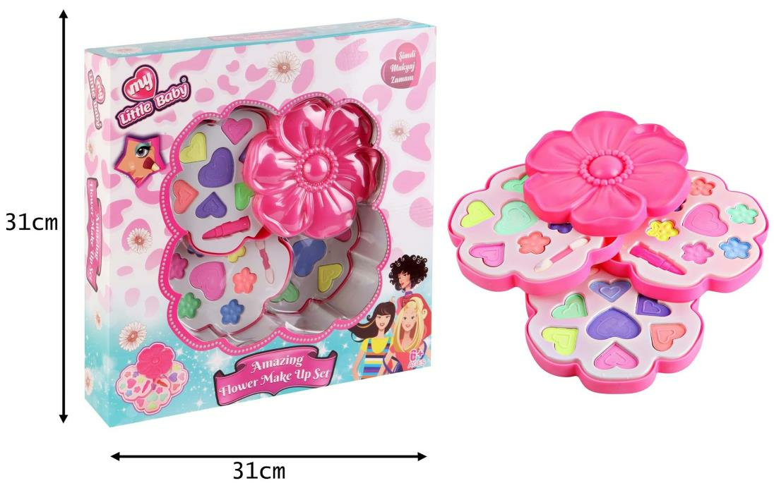 MMX-PAPATYA KUTULU ÜÇLÜ MAKYAJ SETİ (12)