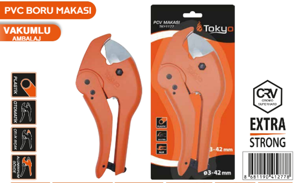 TOKYO-PVC BORU MAKASI NORMAL TKY-1177