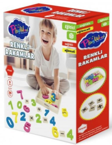 ONYIL-KUTUDA 26 PARÇA AHŞAP KASALI RENKLİ RAKAMLAR(36)