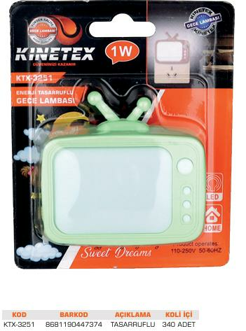 KNITEX-GECE LAMBASI TV