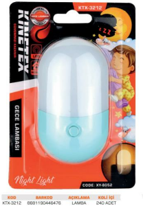 KNITEX-GECE LAMBASI KTX-3212