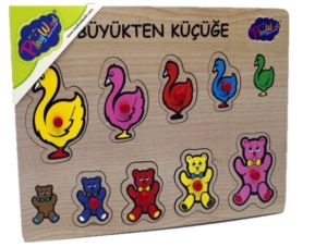 ONYIL-AHŞAP TUTMALI BÜYÜKTEN KÜÇÜĞE*48