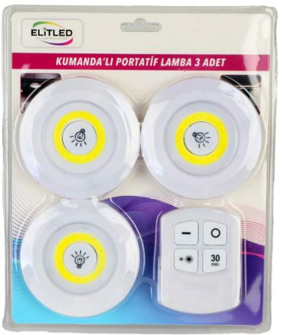 ELİTLED-KUMANDALI SPOTLED (80)