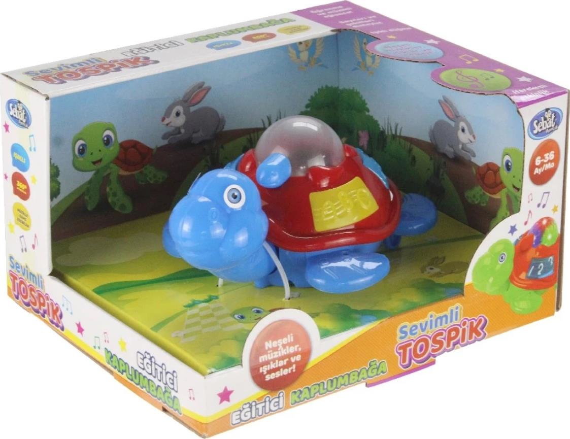 SEBAT-SESLİ IŞIKLI KAPLUMBAGA*48