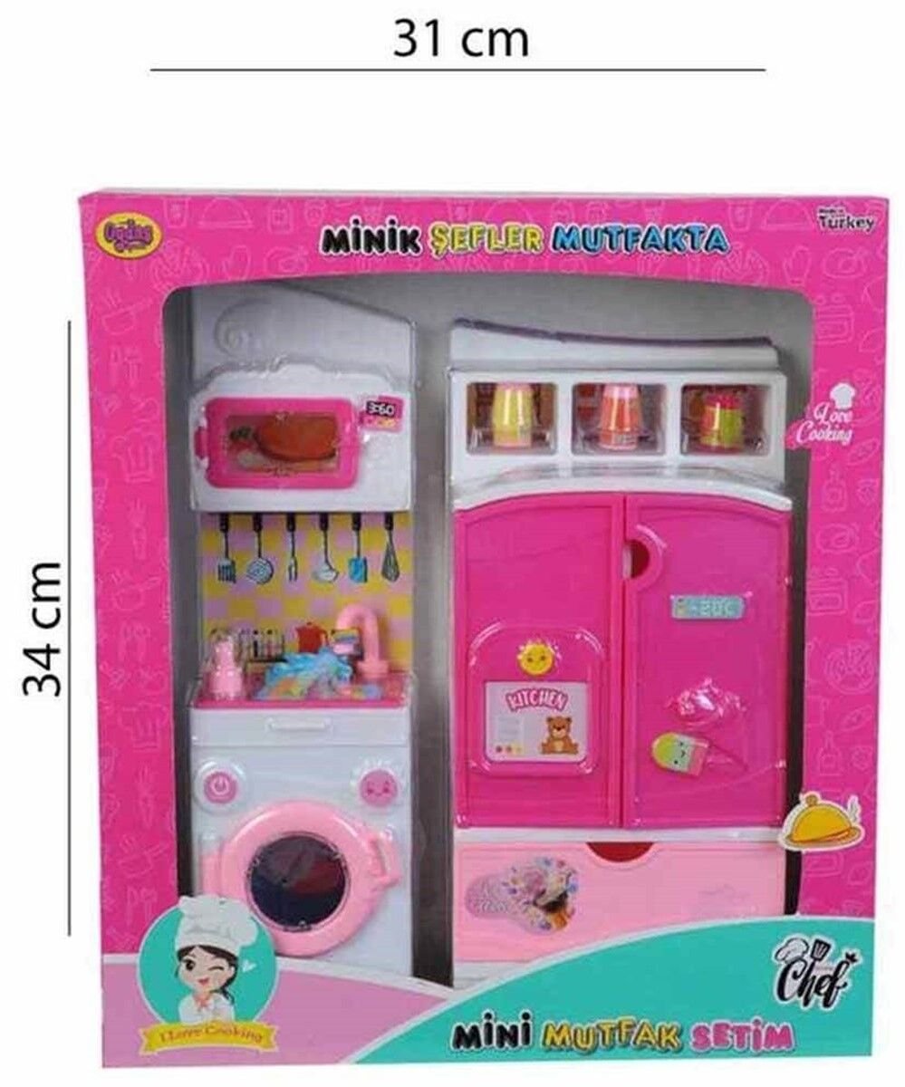 OYDAŞ-MİNİK ŞEFLER BUZDOLABI ÇAMAŞIR MAK. 2 Lİ*16