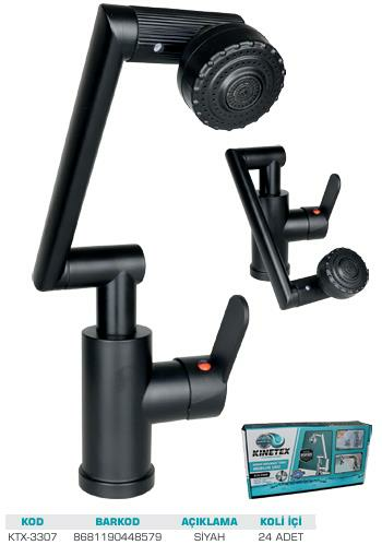 KNITEX-SİYAH MUSLUK BATARYA