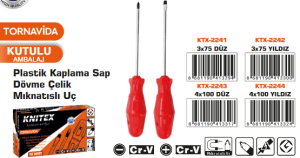 KNITEX-TORNAVİDA 4X100 MM YILDIZ KTX-2244