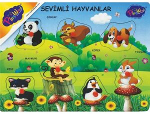 ONYIL-AHŞAP TUTMALI SEVİMLİ HAYVANLAR*48